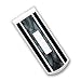 Silver-plated & Rhodium Black & Grey Colored Money Clip