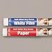 Mark-It Self-Stick, Dry Erase White Opaque Film Roll w/Full Adhesive Backing, 18 x 5' 207 / TSO207