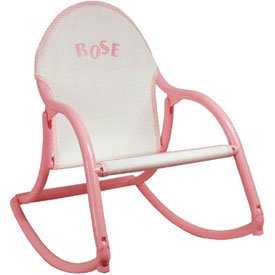 Folding Toddler Rocker - Color: Pastel Mesh