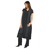 Modern Black Tunic Set