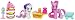 Mon petit Poney - 26075 - Figurine - MLP - Poney Duo Ou Accessoires - Tarte de Petit Doigt et Belle 