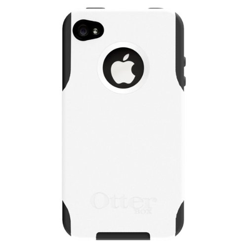 OtterBox Commuter Series Hybrid Case for AT&T and Verizon iPhone 4 (White Black) (Doesn't support iPhone 4S)