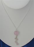 Gemstones Quartz Necklace on a Silver Chain Jp622* by World of Watches and Gems