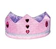 Sarah's Silks Silk Crown, Pink-Purple