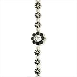 Flower Link Bracelet Watch
