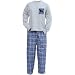 Blue Plaid PJ's German Shepherd Black