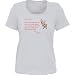 Dear Santa Letter Spoil Rachel Rotten *Bella Ladies/ JUNIORS Short Sleeve Scoop Neck FITTED TEE (T-Shirt) Various Colors