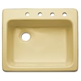 Peachtree Forge PF10 Macon Kitchen Sink, 4-Hole, Mexican Sand