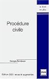 Revue Presses Universitaires de Grenoble (PUG)  / Procédure civile