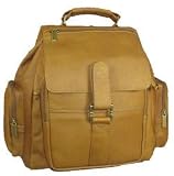 David King Leather Top Handle Backpack