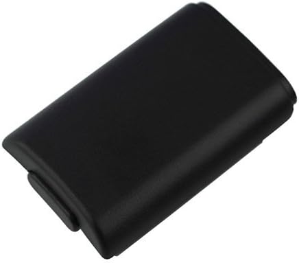 GTMax 2x Black Battery Cover Case + White Battery Cover Case for Xbox 360 Controller
