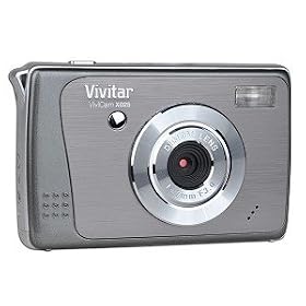 Vivitar ViviCam X025 10.1MP 4x Digital Zoom HD Camera (Graphite Gray) - One Touch... by Vivitar