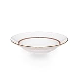 Lenox Fruttifero Bone China Gold Banded Pasta Bowl/Rim Soup
