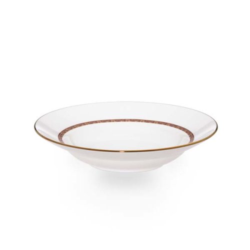 Lenox Fruttifero Bone China Gold Banded Pasta Bowl/Rim Soup