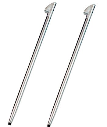 Palm Treo 650 Two Replacement Stylus Pens - retail packaging