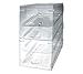 Winco ADC-4 4-Tier Pastry Display Case, Acrylic