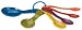 Kitchen & Housewares : Precidio Measuring Spoons, Set of 6, Multi-Colored