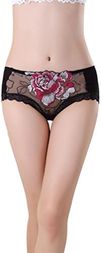 Women's Lace Sexy Fashion G-string Underwears Embroideries See Through Knickers