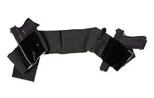 Galco UWBKXL Underwraps Belly Band (Black, Ambi)