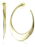 Clara Kasavina Polished Gold-Plated Hoop Earring Clara Kasavina Polished Gold-Plated Hoop Earring