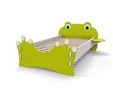 Twin Frog Bed by Legare - Pistachios & Cream (BDGM-130)