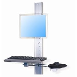 Bretford 31" Vertical Track Digital Kiosk
