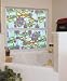 Biscayne Privacy Stained Glass 16in x 74in by Wallpaper For Windows