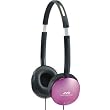 JVC HAS150P Folding Headphones for Ipod - Matching Colors (Pink)