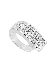 Diamond Ring 14K White Gold - 1.50 CT Diamonds