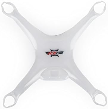 Skidproof Silicone Protective Shell Case for DJI Phantom 4 Drone (White Transparent, 1 Pcs)