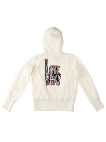 Roxy Sugar Honey-WPTPO013 Polaire veste zipée à capuche fille Seaspray 14 ans