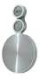 Duo 11 Pound Wall Mount Kitchen Scale with Clock Timer