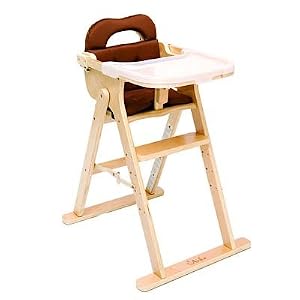 Scandinavian Child Anka Convertible High Chair, Natural Scandinavian Child Anka Convertible High Chair, Natural