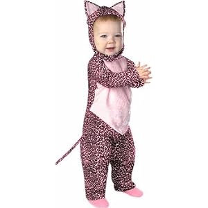 Baby Infant Pink Leopard Halloween Costume