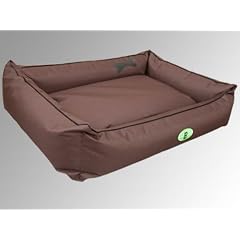 Hundebett Max Gr.XXL - 125x100 cm Braun mit sehr robustem Codura Stoff. Versandkostenfrei !!!