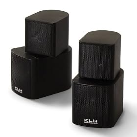 KLH TW08B KLH BOSE STYLE 100W 2WAY SATELITE SPKRS