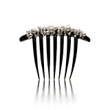 Zhoe French Comb Pearls & Opal Beads