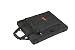 SKB 1U Soft Rack Case, Steel Rails, Heavy Duty zippers, outer pocket, Shoulder straps