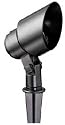 Intermatic LT9 Malibu Low Voltage Metal 10-Watt Halogen Landscape Floodlight, Black
