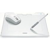 WACOM FAVO ペン&マウス・タブレット A5サイズ CTE-640/W0 ホワイト (ソフト5種類付属)