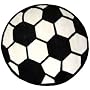 LA Rugs Fun Rugs Shape Collection- Soccerball