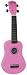 Mahalo U-30PK Painted Economy Soprano Ukulele in Pink with Matching Bag