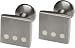 Handmade Titanium and Sterling Silver cufflinks