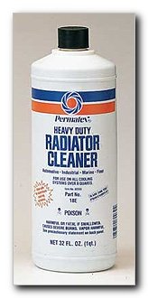 Permatex 80030 Heavy Duty Radiator Cleaner , 1 qt Plastic Bottle