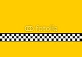 Wallmonkeys Peel and Stick Wall Decals - Yellow Cab - Removable Graphic
