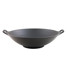 Chasseur Cast Iron 37cm Matt Black Wok