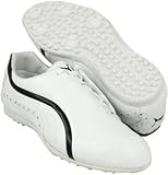 PUMA Traveller Mens White/Black Golf Shoes