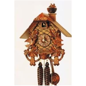 Anton Schneider Chalet Cuckoo Clock with Animated Bird Nest, Model #222/9
