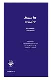 Sous la cendre : Figures de Cendrillon par Nicole Belmont Sous la cendre : Figures de Cendrillon par Belmont