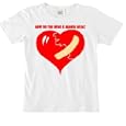 BOKEN HEART-RED Women's Cut T-Shirt